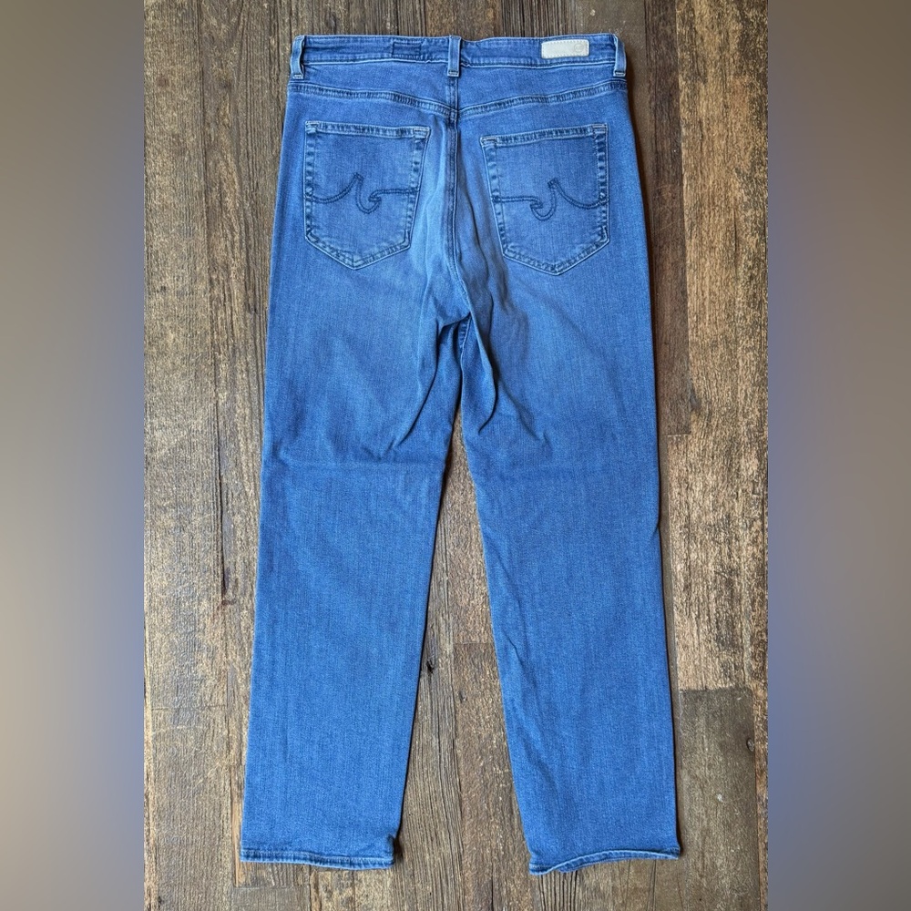 AG Adriano Goldschmied Sadie High Rise Straight Jeans Size 30 - Picture 5 of 8